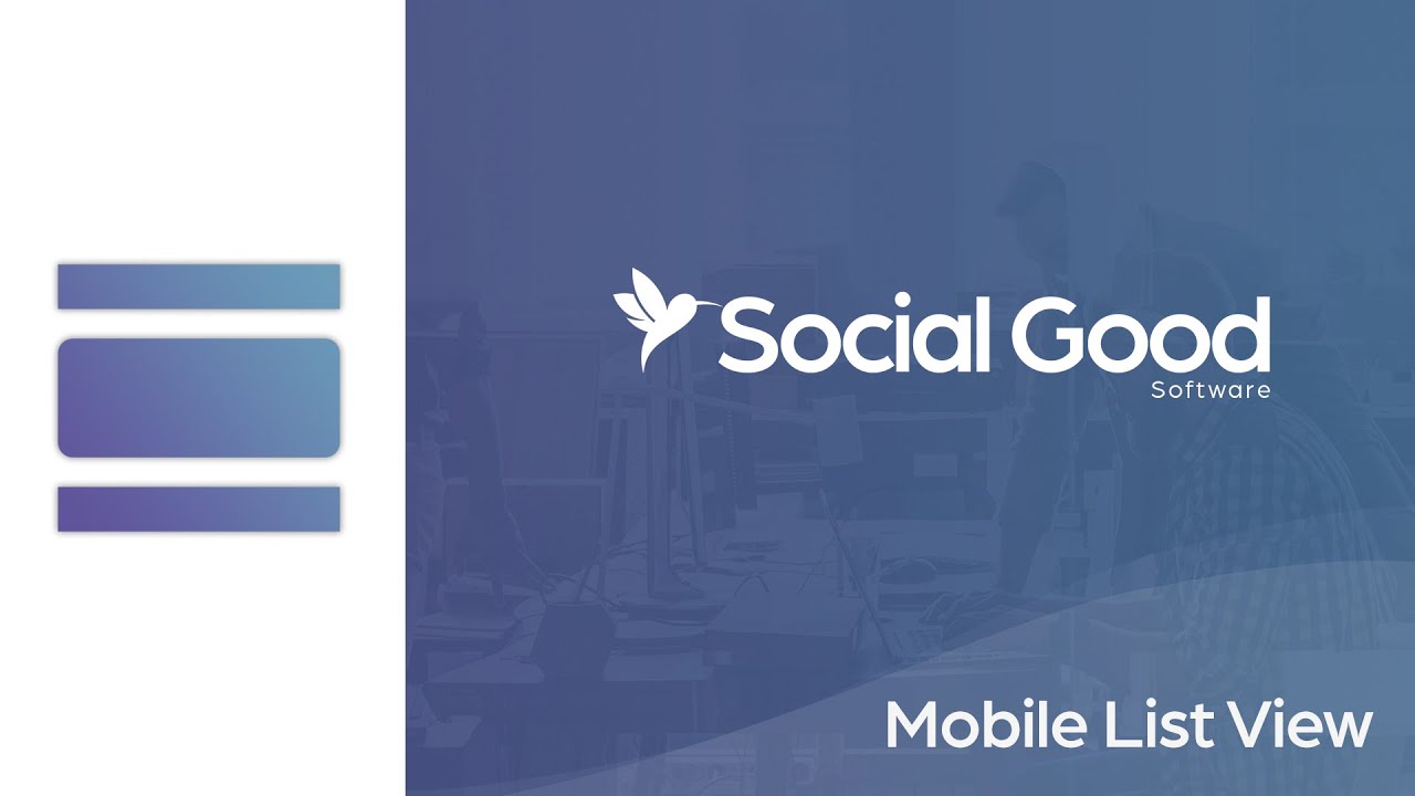 How to setup a list view for calendar on a mobile device