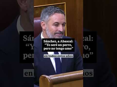 🐶 Sánchez a Abascal: «Yo seré un perro, pero no tengo amo»