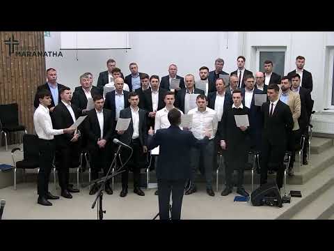 2023.03.19 - Lângă cruce la Calvar - Cor bărbătesc - BCDE SION Prelipca - bis.bapt.MARANATHA Suceava