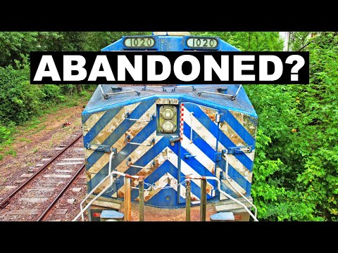 BIG Locomotives HIDDEN in the Woods