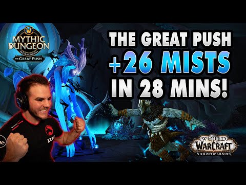 CRUSHING Day 1 of The Great Push | +26 Mists Echo Gingi PoV