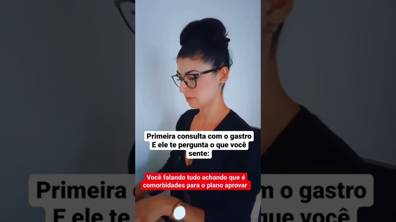 primeira consulta com gastro e você quer impressionar com as comorbidades rsrs