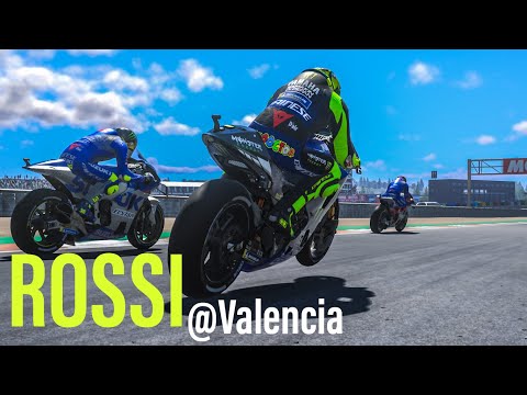 Motogp 2020 Gameplay Valentino Rossi | VALENCIA | Gameplay