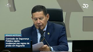Comissão de Segurança rejeita mudança nas regras de prisão em flagrante
