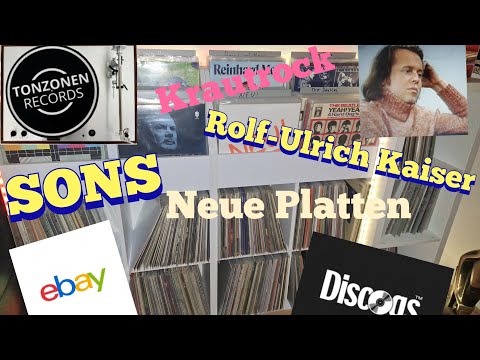 #77 Neues Vinyl von Ebay, Discogs, usw-- Krautrock--Tonzonen-- Rolf-Ulrich Kaiser--SONS