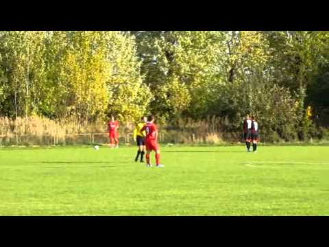 10.kolejka.Start Brzeziny-KKS Koluszki 2:2 Skrót meczu 1 część