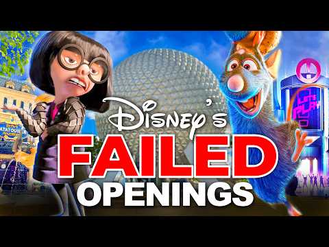 Disney's Failed Ride Openings Pt 3- EPCOT's COVID Crisis