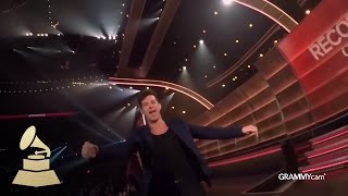 Mark Ronson & Bruno Mars | GRAMMYcam | 58th GRAMMYs