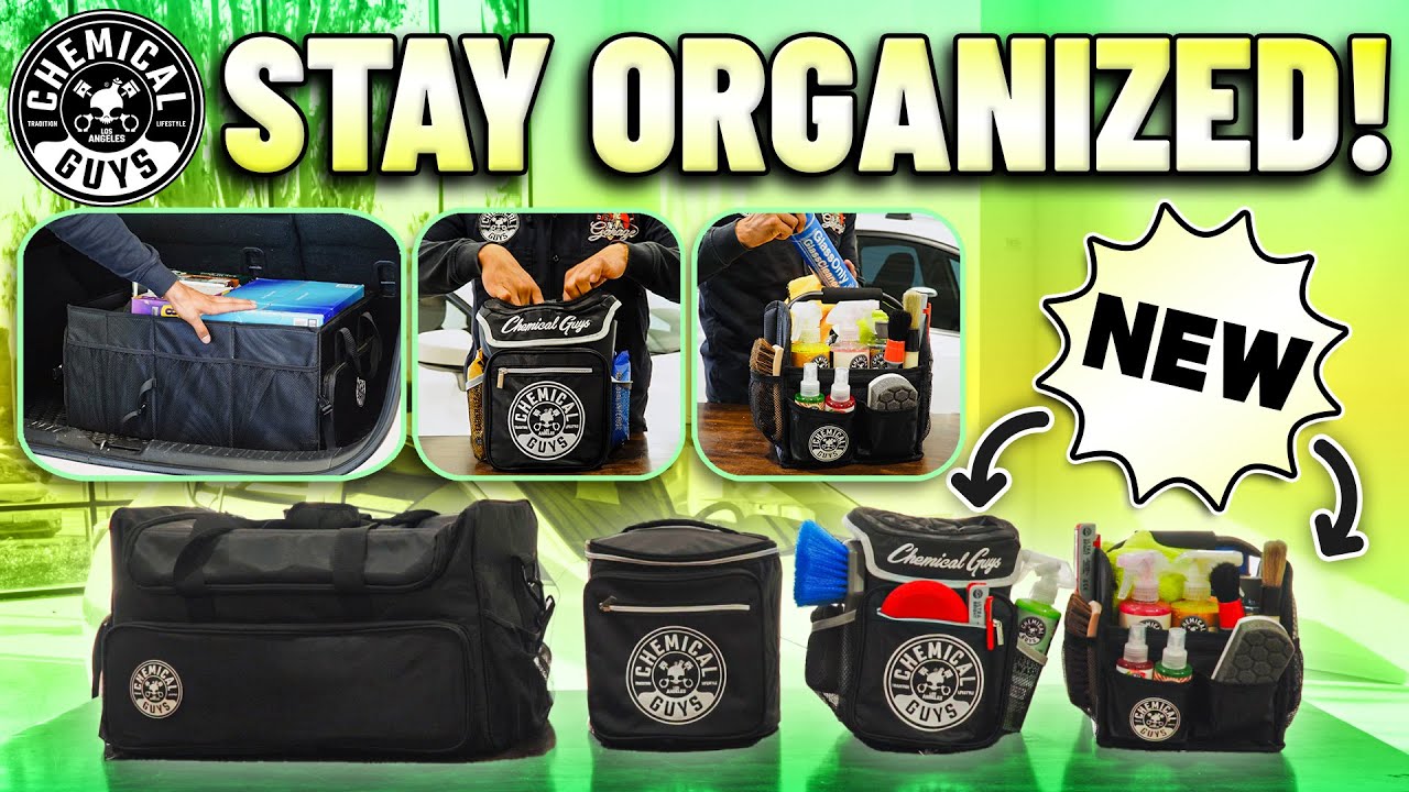 Chemical Guys Detailing Bag and Trunk Organizer