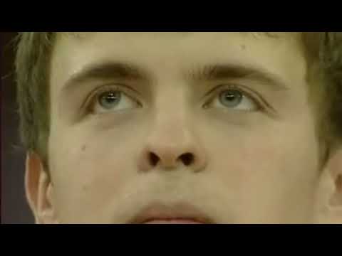 Anthem of Ukraine (2008 FIG Artistic Gymnastics World Cup final, men's rings, Oleksandr Vorobyov)