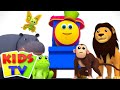 Alphabets With Animals Sound Song ABC Nursery Rhymes Baby Songs Kids Tv Bob The Train