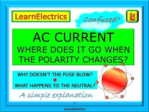 AC CURRENT – WHERE DOES IT GO WHEN THE POLARITY CHANGES – WHAT HAPPENS TO THE NEUTRAL?