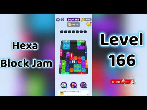🎮 Hexa Block Jam Level 166 Walkthrough | Easy Tips to Win | Go Answer