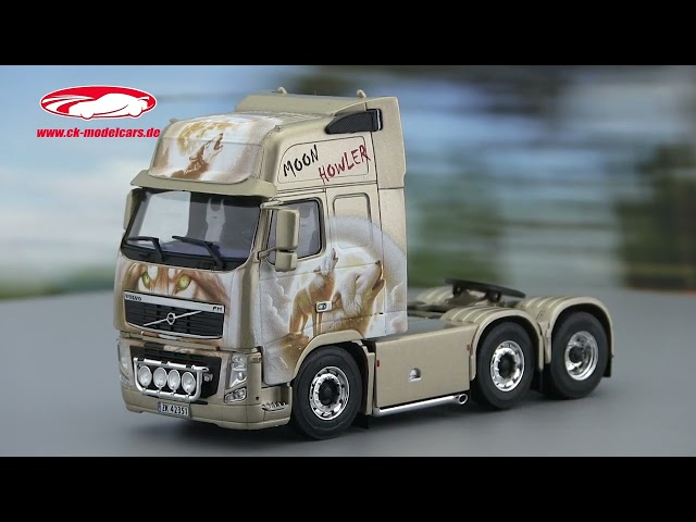 Vídeo relacionado con OPO 10 - Camión Miniatura a Escala 1/43 Compatible con Volvo FH16 2003 Moon Howler Tractor Hachette IXO CT005