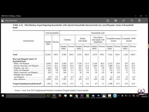 Debunking"Blacks Commit All The Crimes & Get All The Food Stamps" Lies Told By Conservative Media