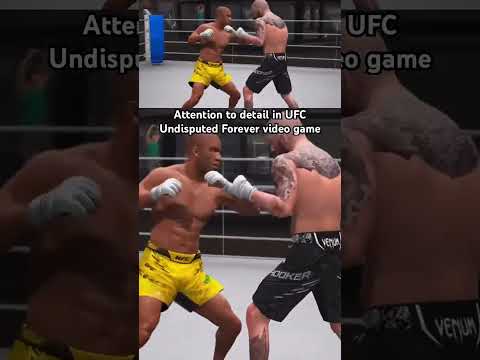 Attention to detail and fighter uniqueness in UFC Undisputed Forever