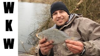 preview picture of video 'Trening na zapomnianym zbiorniku|Łowienie płoci, karasi i wzdręg| Wędkarstwo Kazimierza Wielka'