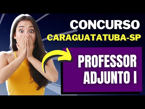 Concurso Público de CARAGUATATUBA - SP 2023 - Apostila PREPARATÓRIA para Professor Adjunto I