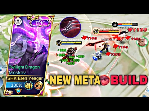 MOSKOV HAAS CLAW BUILD IS FINALLY BACK ON META!! MOSKOV BEST BUILD 2023 | MOBILE LEGENDS