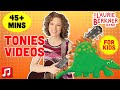 45+ min - Laurie Berkner Tonie Compliation | We Are The Dinosaurs and more!
