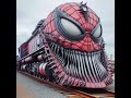 Ironman Vs Spiderman Vs Venom Kiski Train Best Hai Shorts Spiderman Ironman Avengers Venom