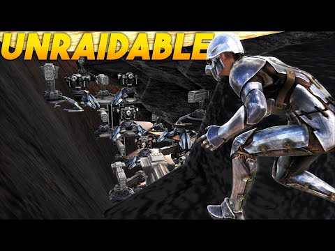 SOLO Surviving In The Best Rathole On ARK