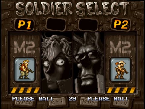 [Metal Slug X] 2 Players ALL (no miss)
