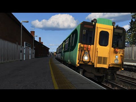 TRAIN SIMULATOR 2021 | Coulsdon Town-London Bridge via Tulse Hill | AP Class 455