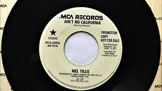 Ain&#39;t No California , Mel Tillis , 1978