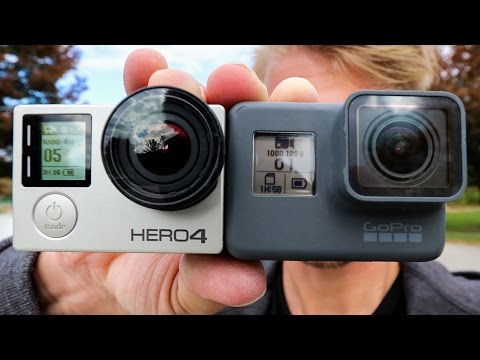 GOPRO Hero5  VS Hero4 Silver Edition