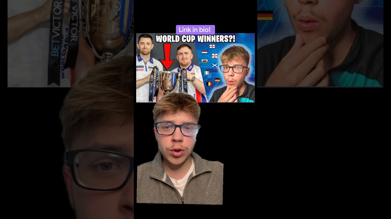 Can Luke Littler and Luke Humphries be stopped? 😅 #darts #lukelittler #lukehumphries #dartsworldcup