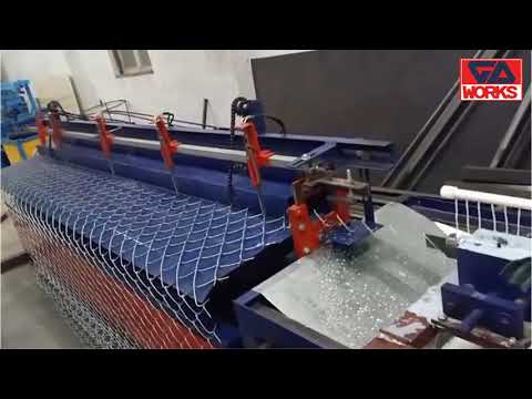 5 Meter Semi-Automatic Chain Link Weaving Machine
