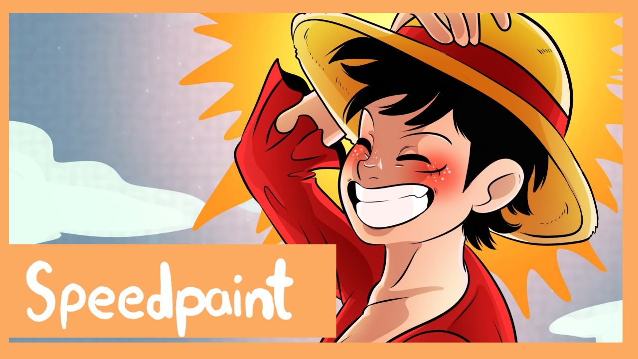 Speedpaint - Luffy (One Piece)