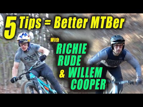 MTB Talk with Richie Rude & Willem Cooper | 5 Tips that WILL make you a better mountain biker!