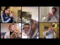 True North Brass (at home) plays the Aria from Goldberg Variations by J.S. Bach