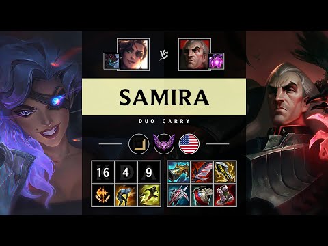 Samira ADC vs Swain - NA Master Patch 25.04