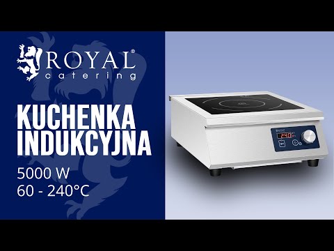 Video - Outlet Kuchenka indukcyjna - 5000 W - 33 cm