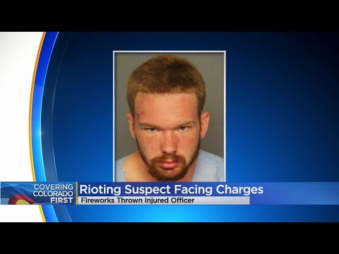 Man Accused Of Throwing Fireworks, Injuring Denver Police Officer During Weekend Riots