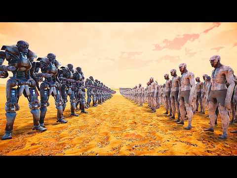 1,000,000 ZOMBIES vs. TERMINATOR T-800 | ULTIMATE EPIC BATTLE SIMULATOR 2 | UEBS 2