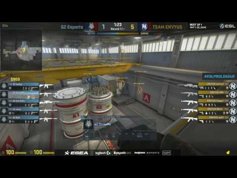 EnVyUs VS G2 Esport - ESL Pro League - Nuke