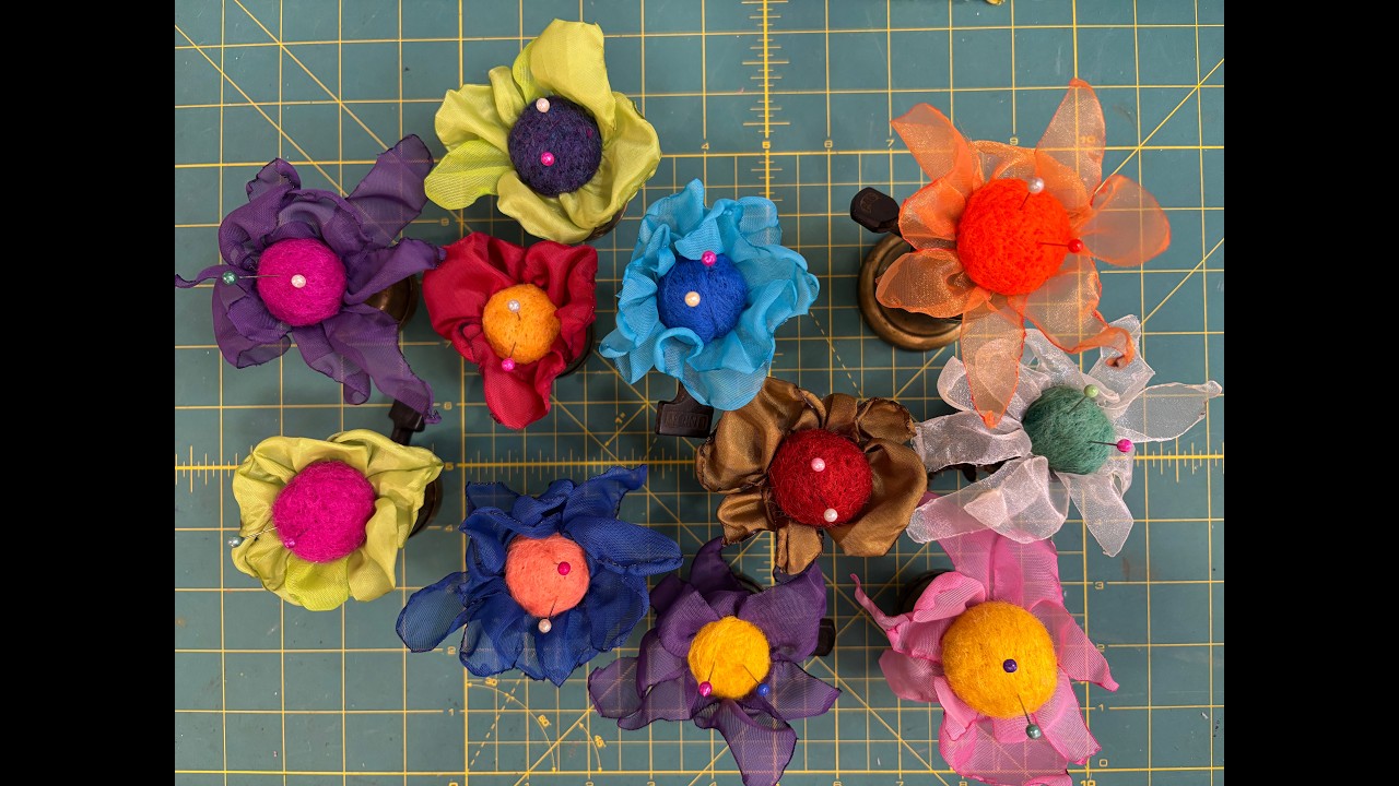 Packed, Pin Cushions, The Living Line Kits