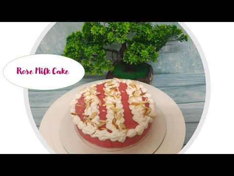 Rose Milk Cake | Tres Leches Cake by Anjum