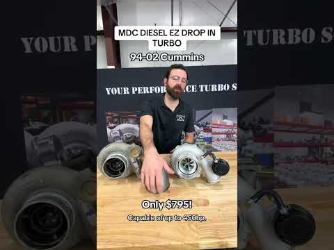 94-02 2nd gen Cummins EZ DROP IN Turbo. Easy to bolt on horsepower.