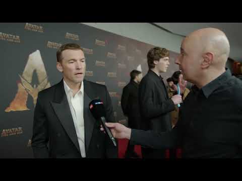 AVATAR - FIRE AND ASH Sam Worthington Interview Jake Sully Na ´vi Pandora Neytiri European Premiere