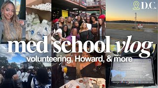 Med School Vlog: Research, Volunteering + Howard Homecoming