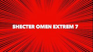 Video thumbnail for Schecter Diamond Omen 7 Extreme | My very first time with that extra string... by Pete Crumble