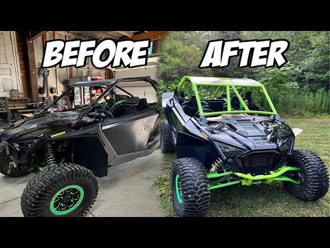 Polaris RZR Pro XP Cage Build with Front and Rear Bumpers