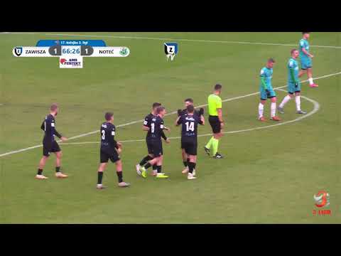 [Bramki] Zawisza Bydgoszcz - Noteć Czarnków 3:1