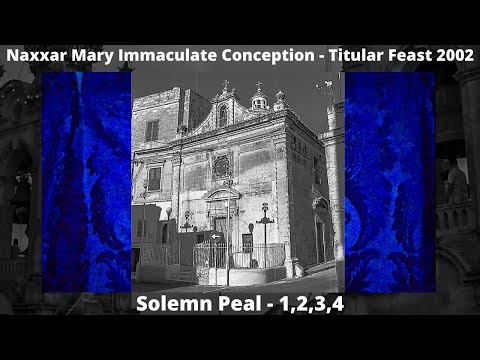 Mota Solenni (2002 - 1,2,3,4) - Naxxar Marija Immakulata Kunċizzjoni - Festa Titulari - 4 Qniepen