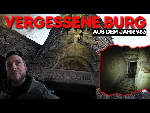 Vergessene Burg aus dem Mittelalter gefunden und erkundet
